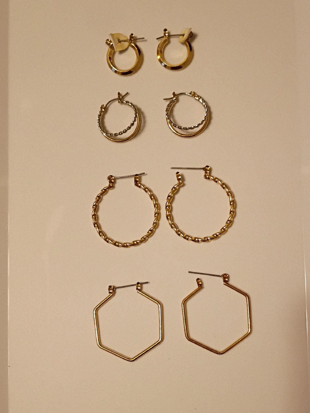 paparazzi Gold-Tone Hoop Earring Set - Mixed Styles